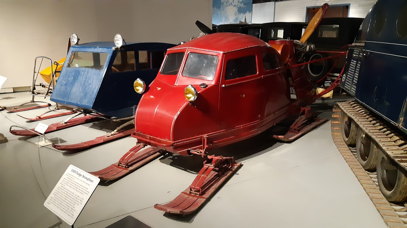 Illustration for article titled It's Snowing, Have a 1949 Fudge Snowplane, (THIS IS A REAL VEHICLE WHERE I COME FROM)